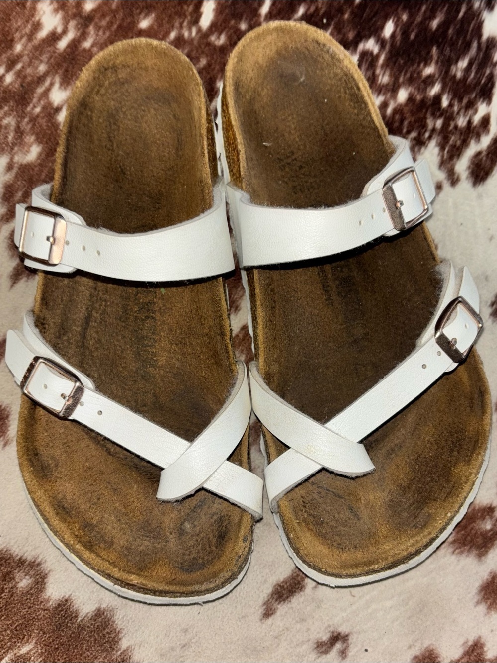 Birkenstock Mayari Sandals – White
Size 38 / US Women’s 7–7.5